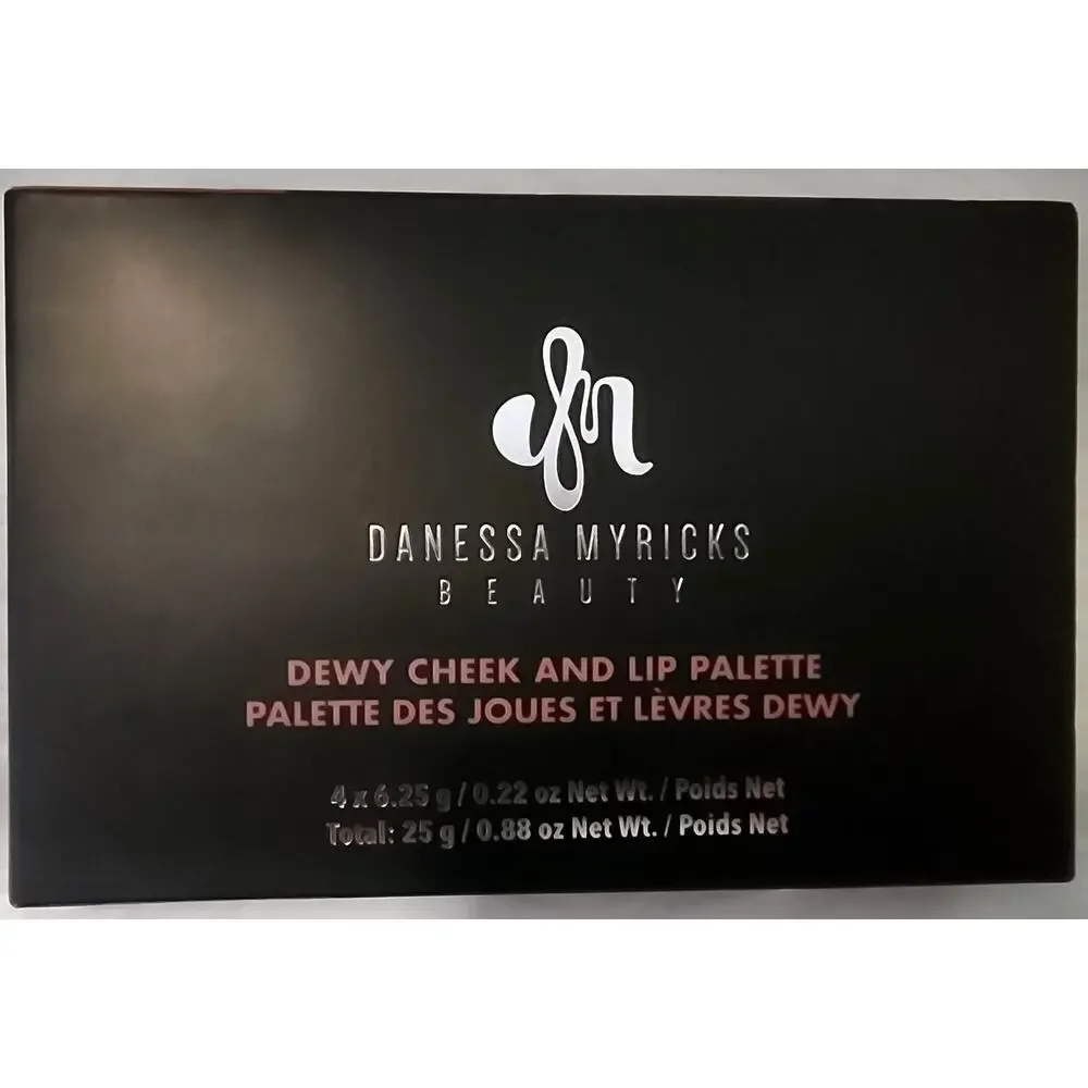 Danessa Myricks Beauty Dew It Undercover Cheek & Lip Palette SEALED